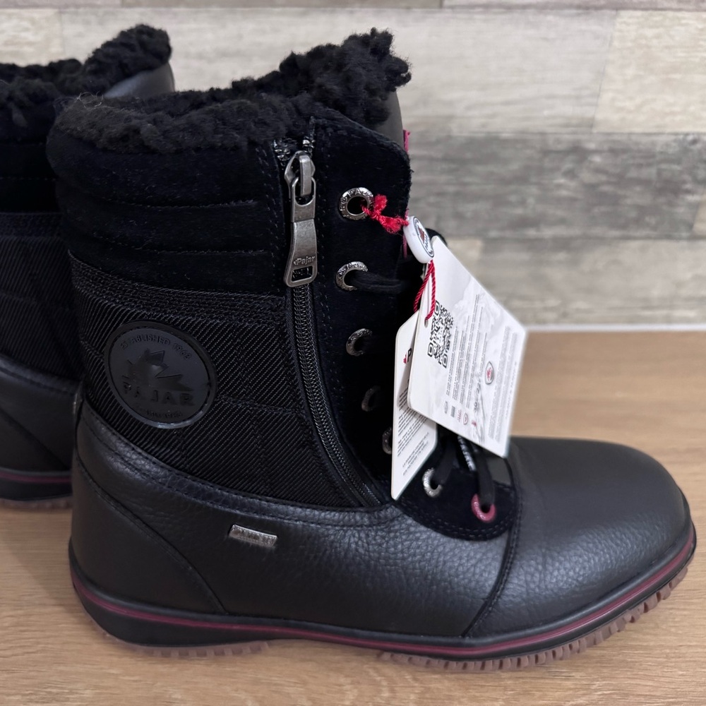Pajar Black and Red Winter Boots
